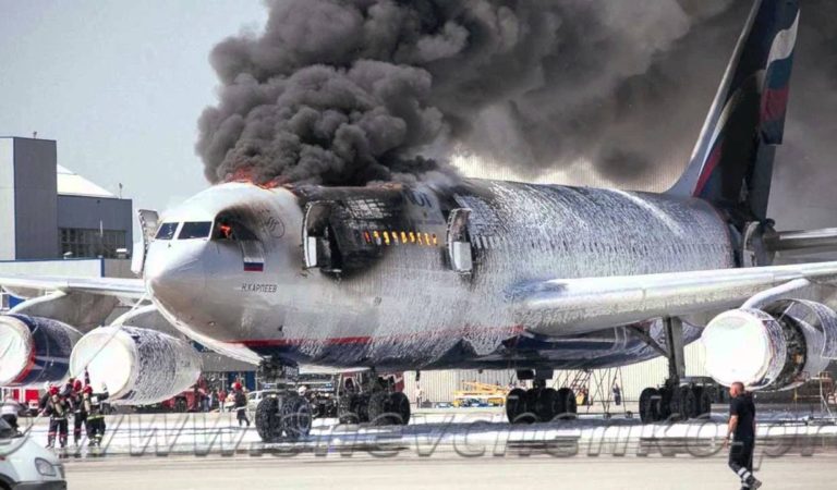 Moscow airport: Plane accident